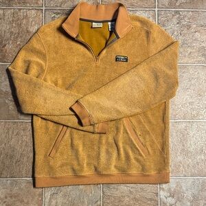 L.L. Bean Men's Tumble Sherpa Quarter Zip